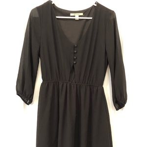 Miami Mini Dress with Long Sleeves and Cutout
